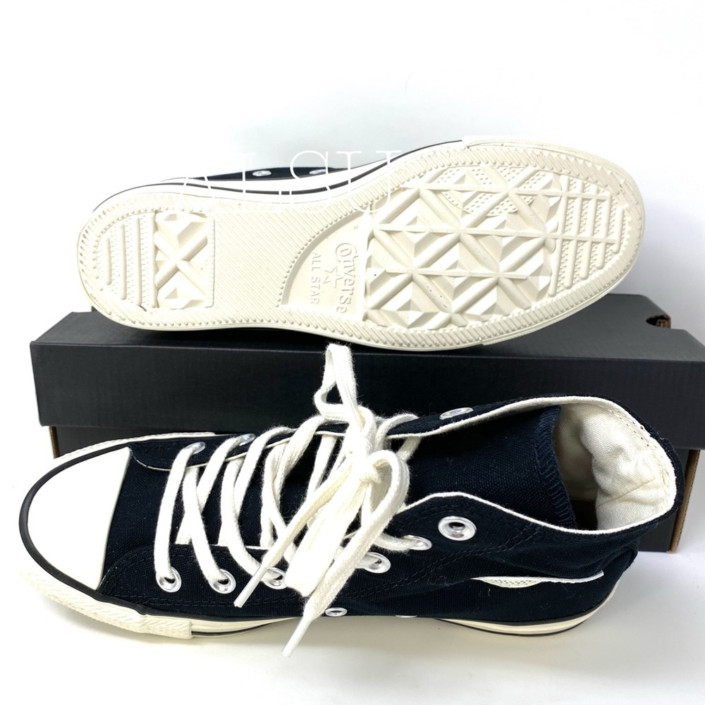 🌿Sale🌿 Converse Ctas Canvas High Top Black Egret Women’s Size 6.5 164673C - Picture 5 of 9